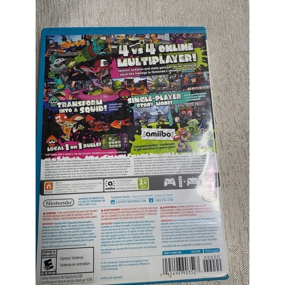 Splatoon Nintendo for the Wii U - Picture 3 of 6